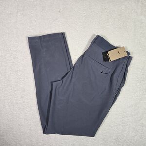 $100 Nike Tour Repel Flex Mens 36x34 Slim Fit Stretch Grey Golf Pants FD5624-003